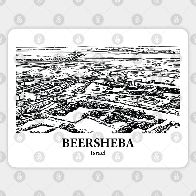 Beersheba - Israel Magnet by Lakeric
